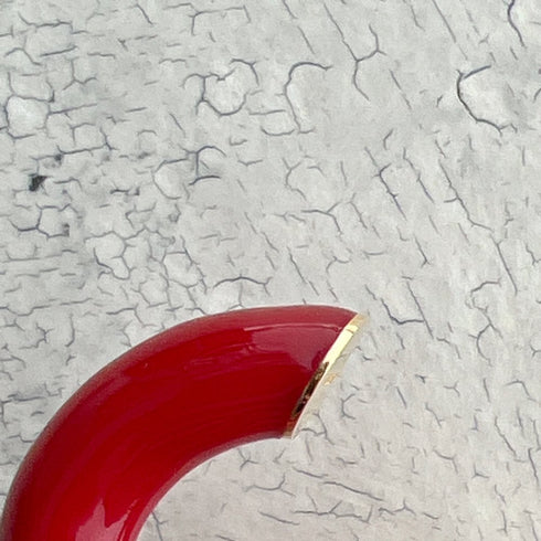 Big hoop earring